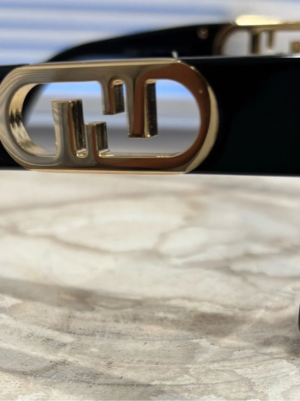 Fendi Black Oversized Square Sunglasses